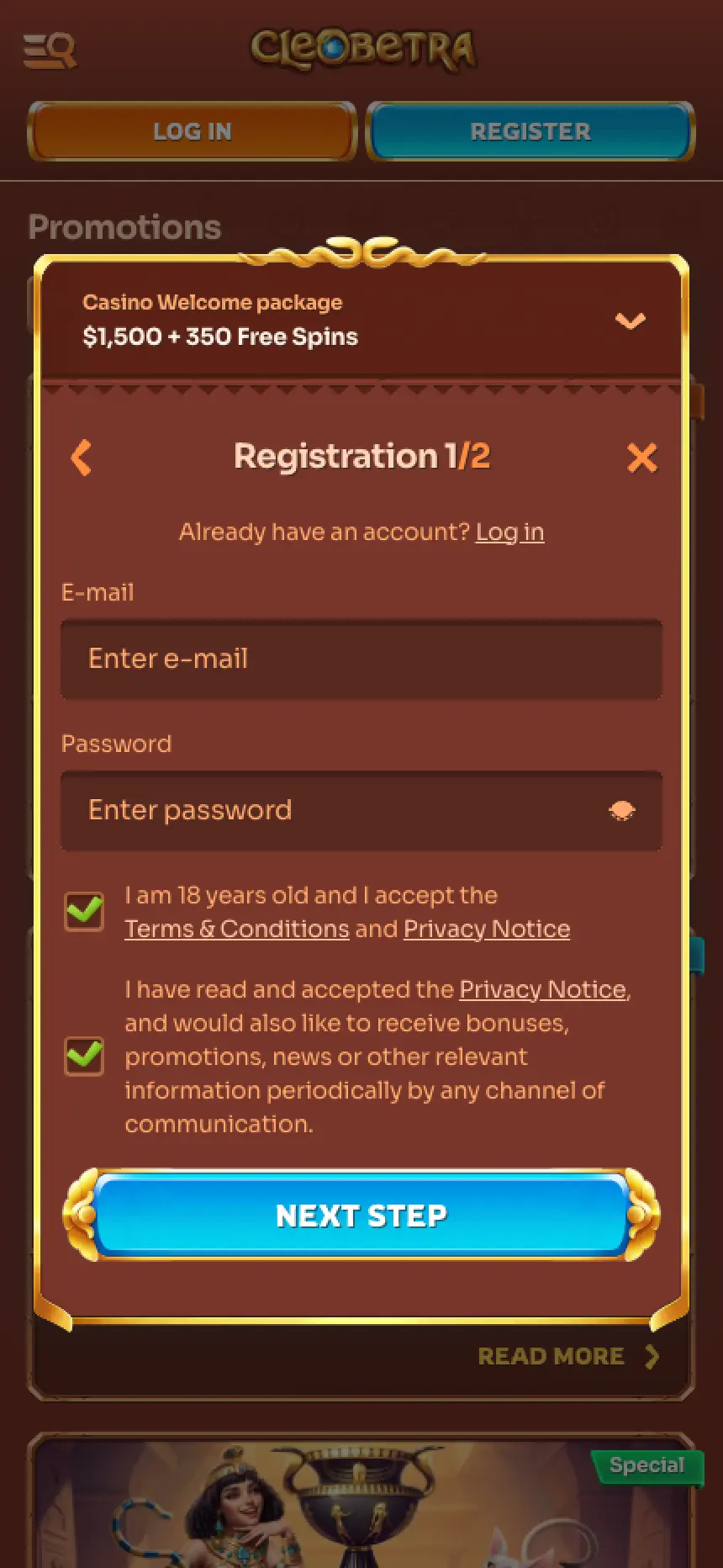 Cleobetra screenshot 2