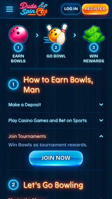 Dudespin screenshot 2