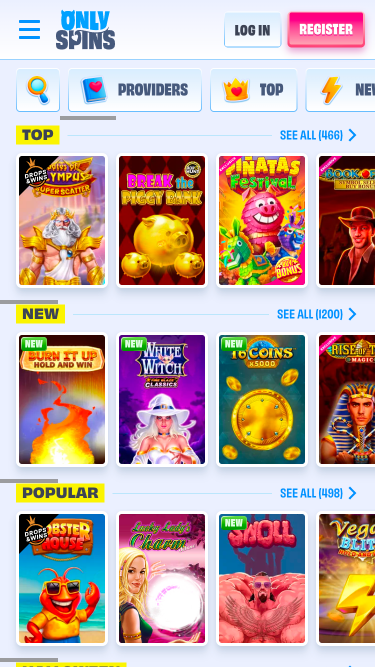 OnlySpins screenshot 2