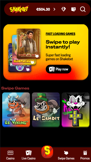ShakeBet screenshot 2