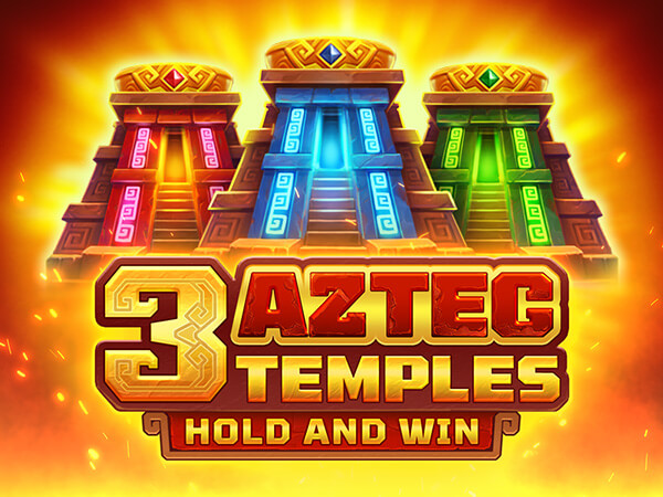3 Aztec Temples slot poster