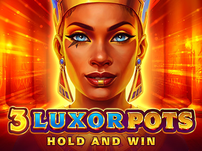 3 Luxor Pots: Hold and Win slot poster