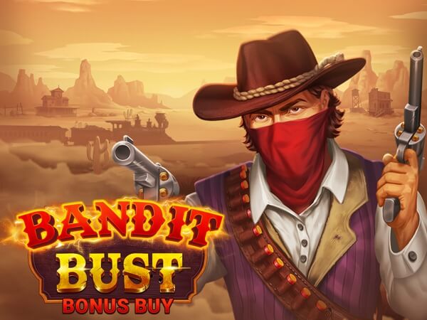 Bandit Bust Bonus Buy slot poster
