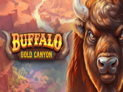 Buffalo Gold Canyon slot poster