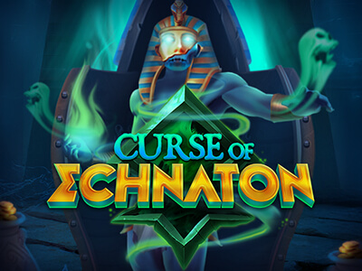 Curse of Echnaton slot poster