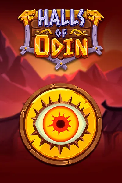 Halls of Odyn slot poster