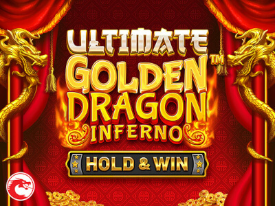 Ultimate Golden Dragon Inferno - Hold & Win slot poster