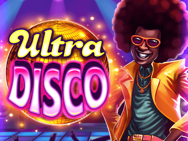 Ultra Disco slot poster